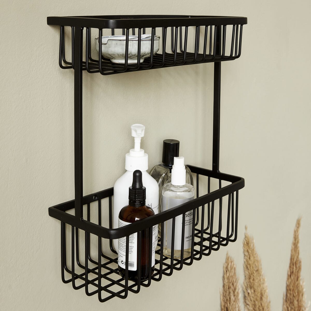 Kurv BATH Double Svart - Hovedbilde