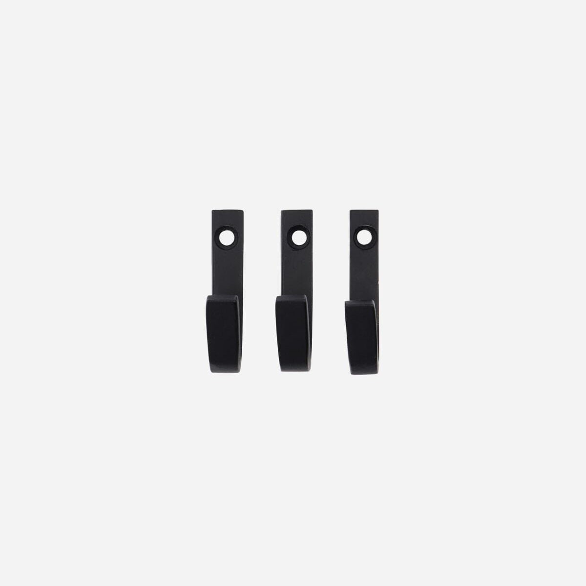 3 stk | Knagg Bath Black - Bilde 2