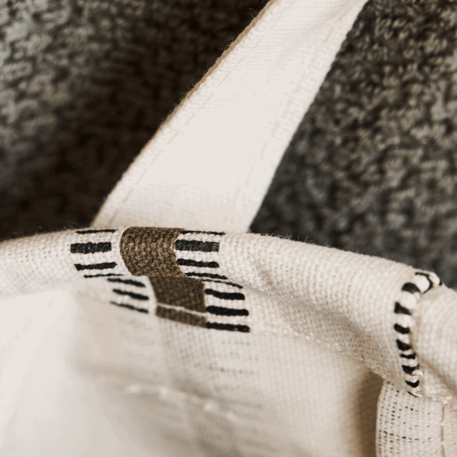 Oppbevaringskurv Vibes Lysebrun H:20 - Bilde 2