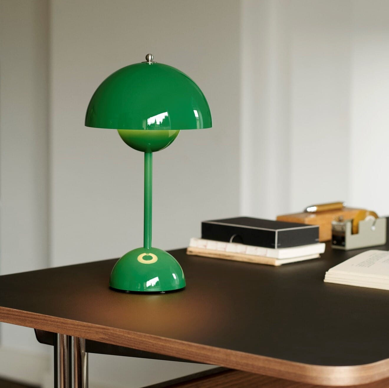 Flowerpot VP9 Oppladbar Lampe Signal Green - Bilde 2