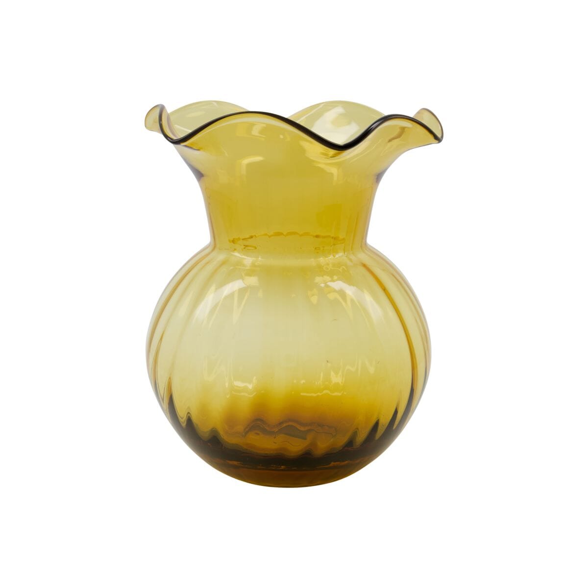 Vase HDPomp Amber - Hovedbilde