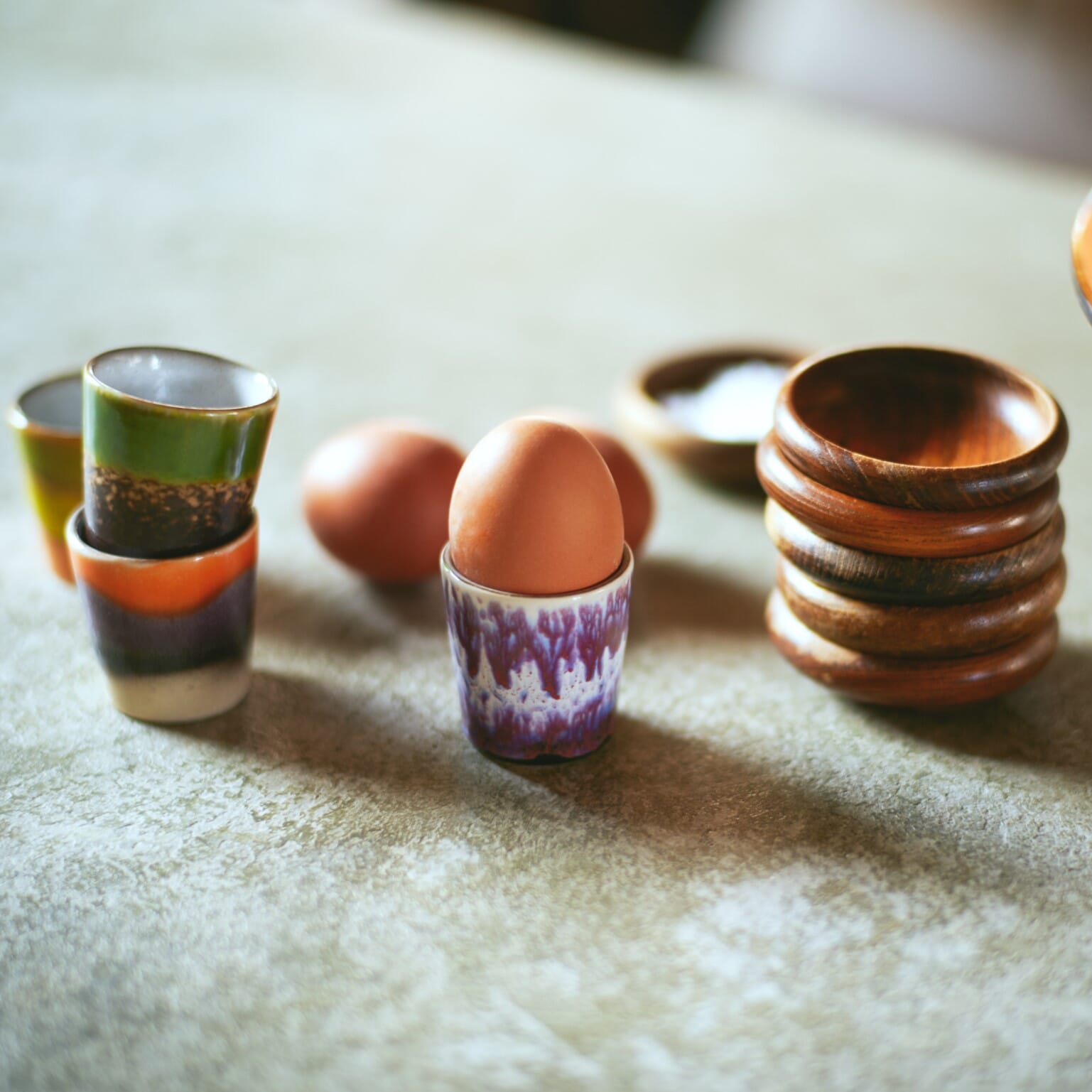 4 stk | Eggeglass Ceramic Island - Bilde 2