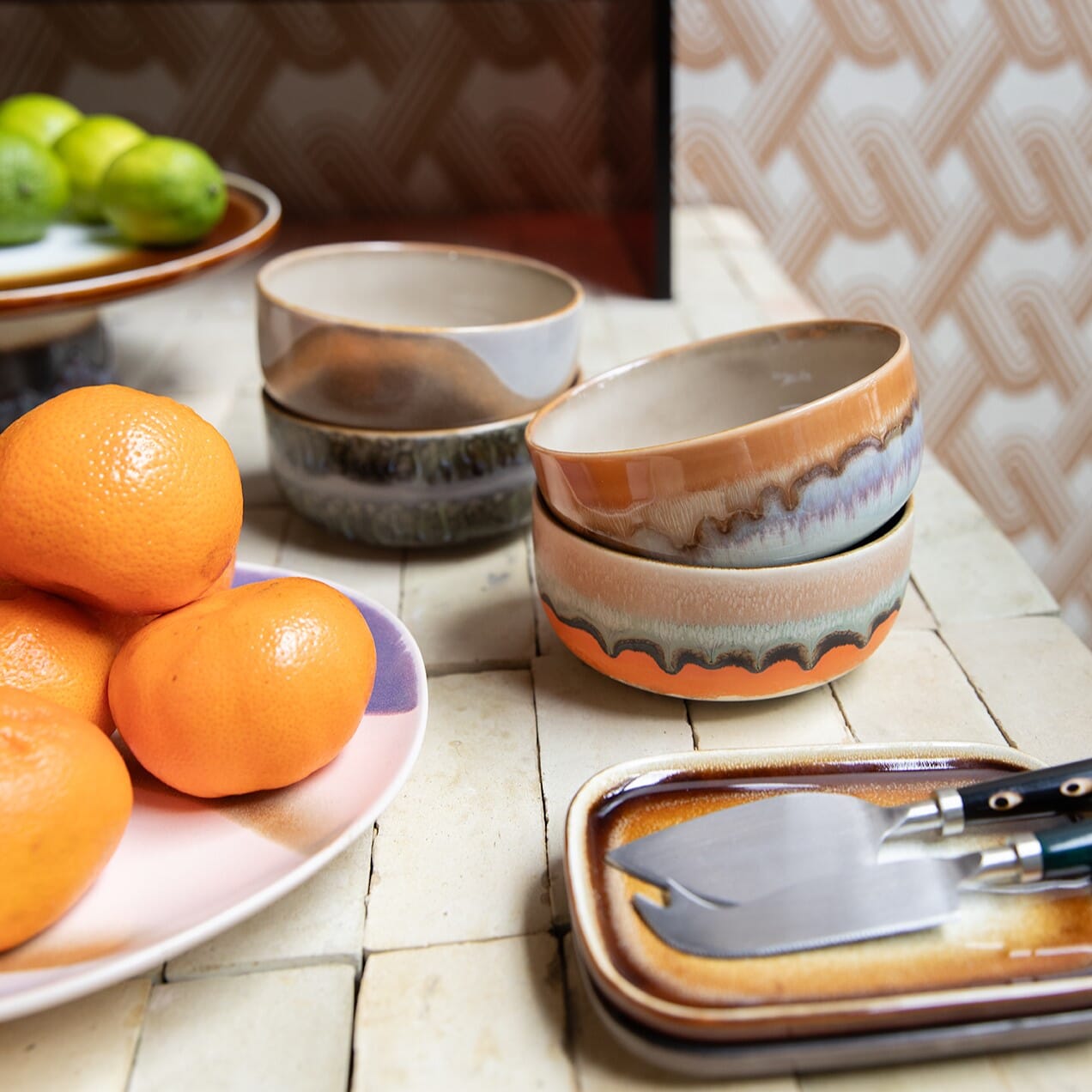 4 stk | Dessertskål Ceramic Reef - Bilde 3