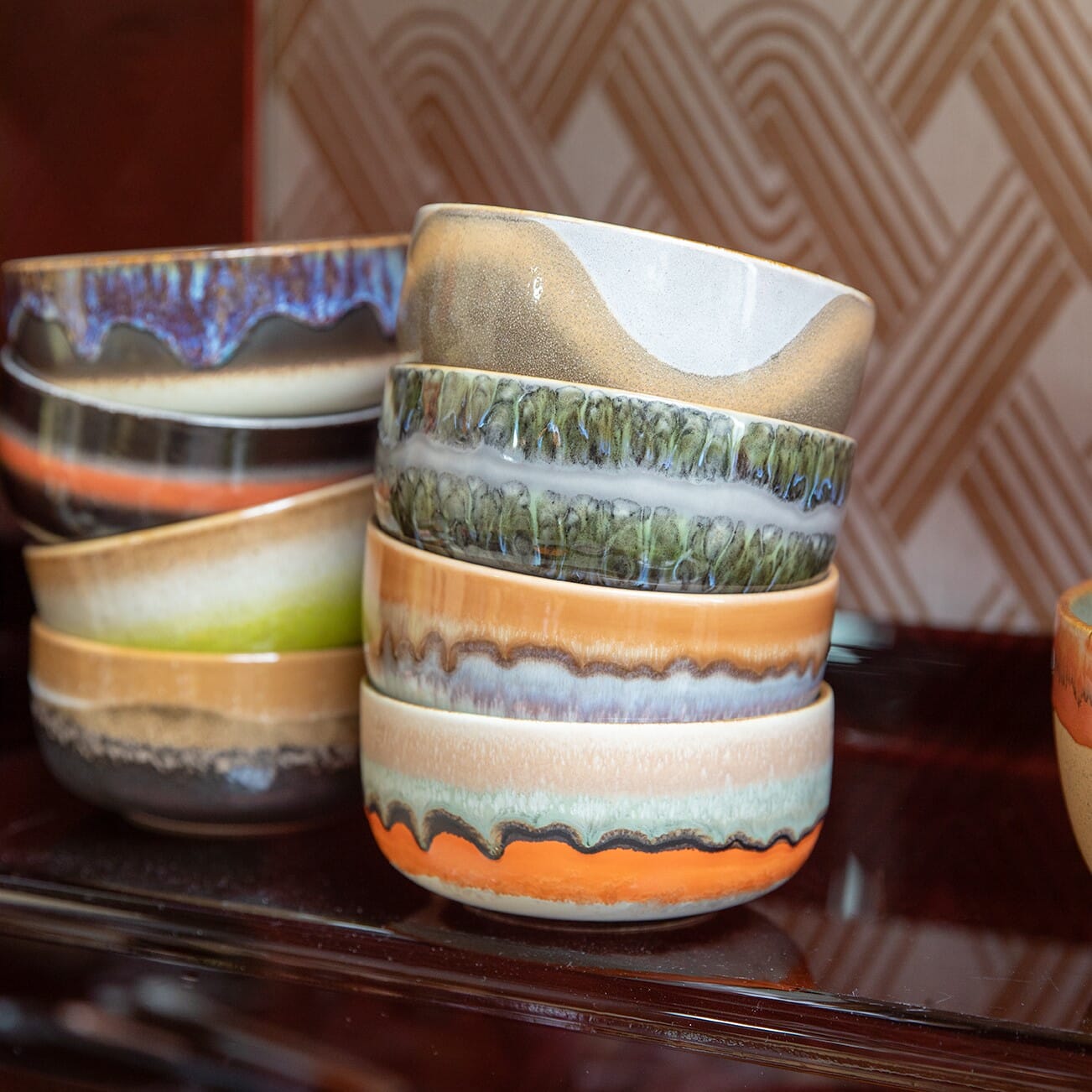 4 stk | Dessertskål Ceramic Reef - Bilde 2
