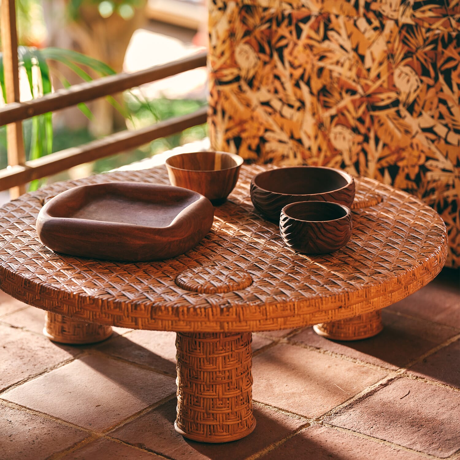 Wooden fruit bowl - Bilde 3