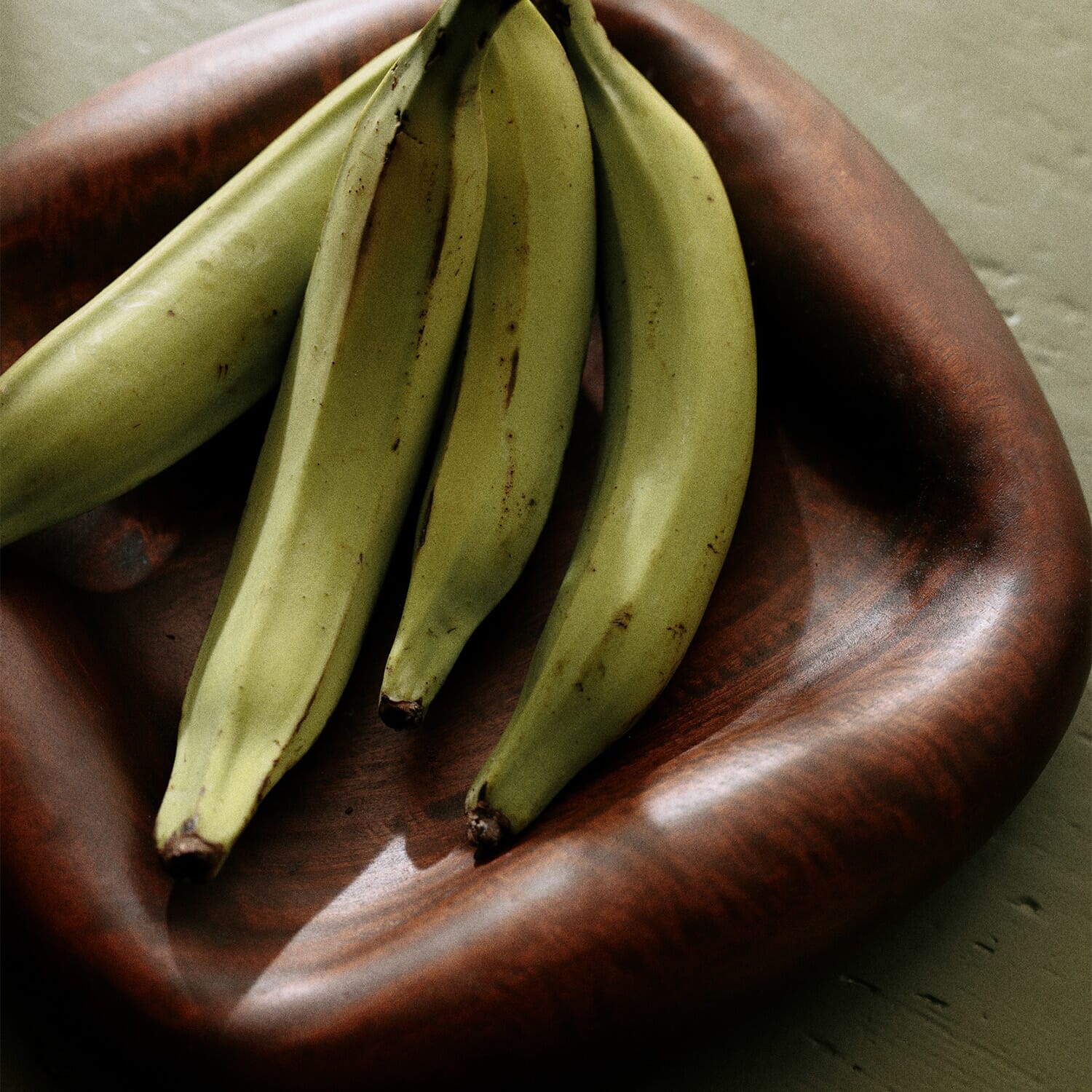 Wooden fruit bowl - Bilde 2
