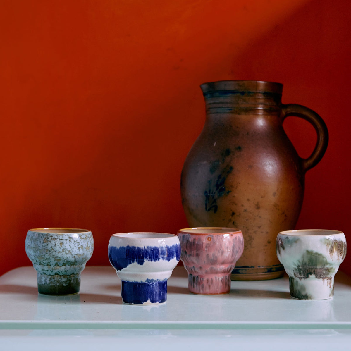 2 stk Lungokopper Expression | 70s Ceramics