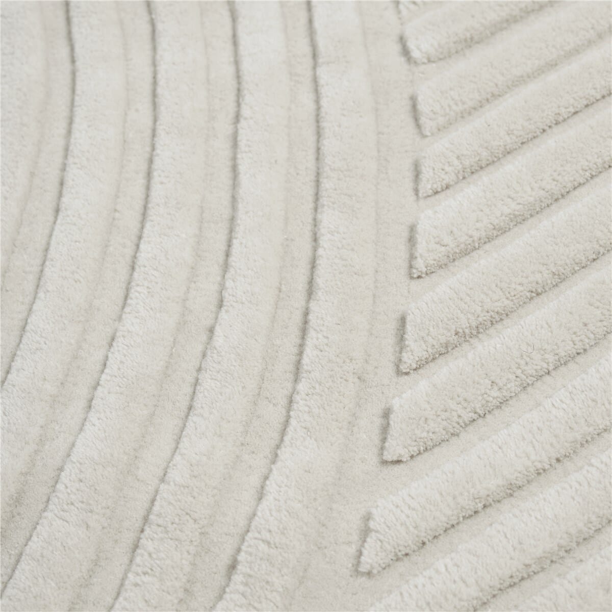 Gulvteppe Relevo Off White - Bilde 2
