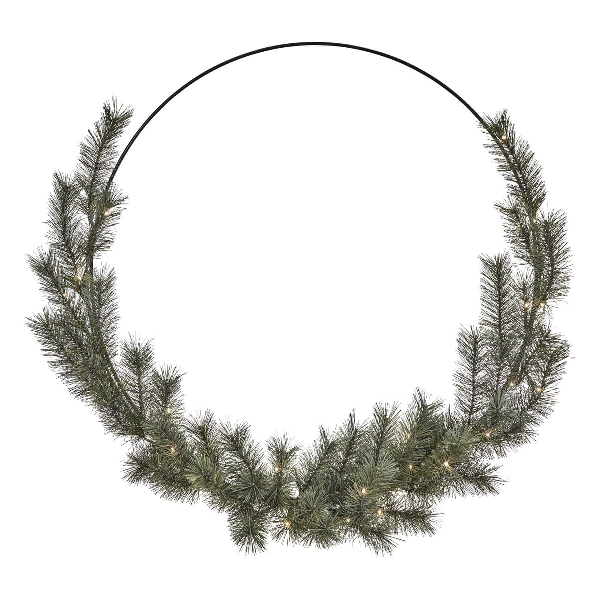 Krans m/ LED-lys Giant 65 cm - Bilde 2