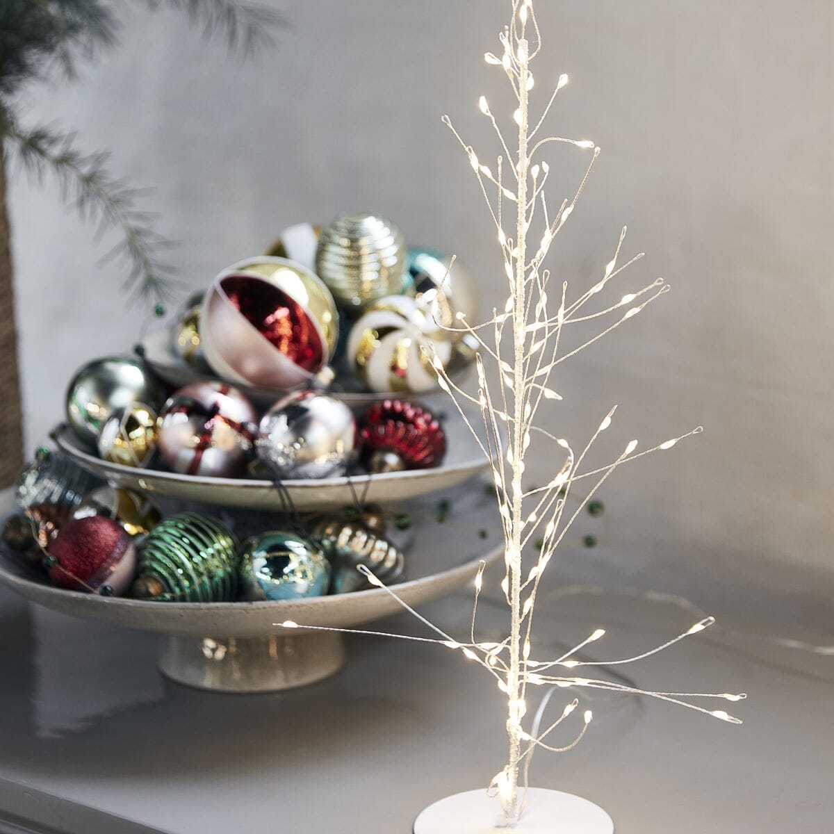 Juletre Glow Hvit H:45 - Hovedbilde