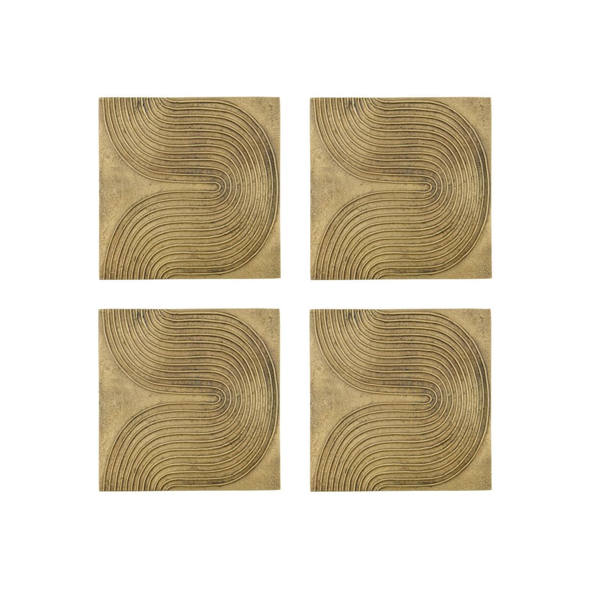 4 stk | Veggkunst List Antique Gold - Bilde 2