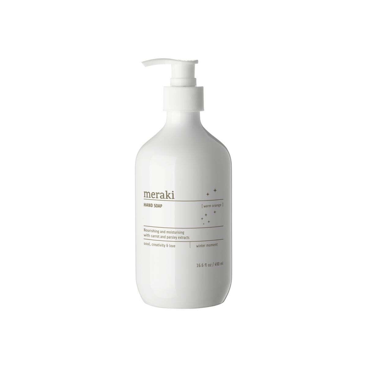 Håndsåpe Warm Orange 490 ml - Bilde 2
