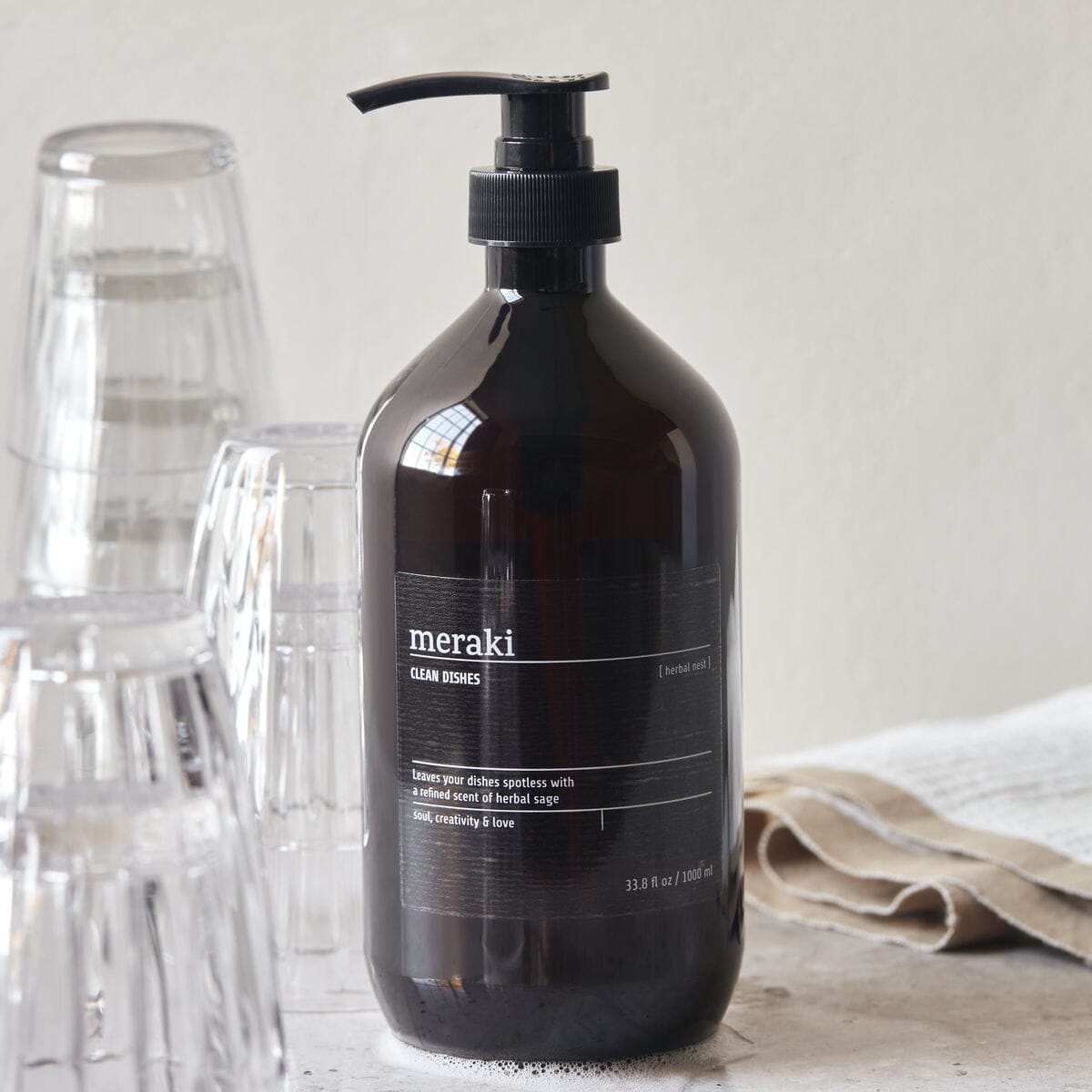 Oppvasksåpe Herbal Nest 1000 ml - Bilde 2