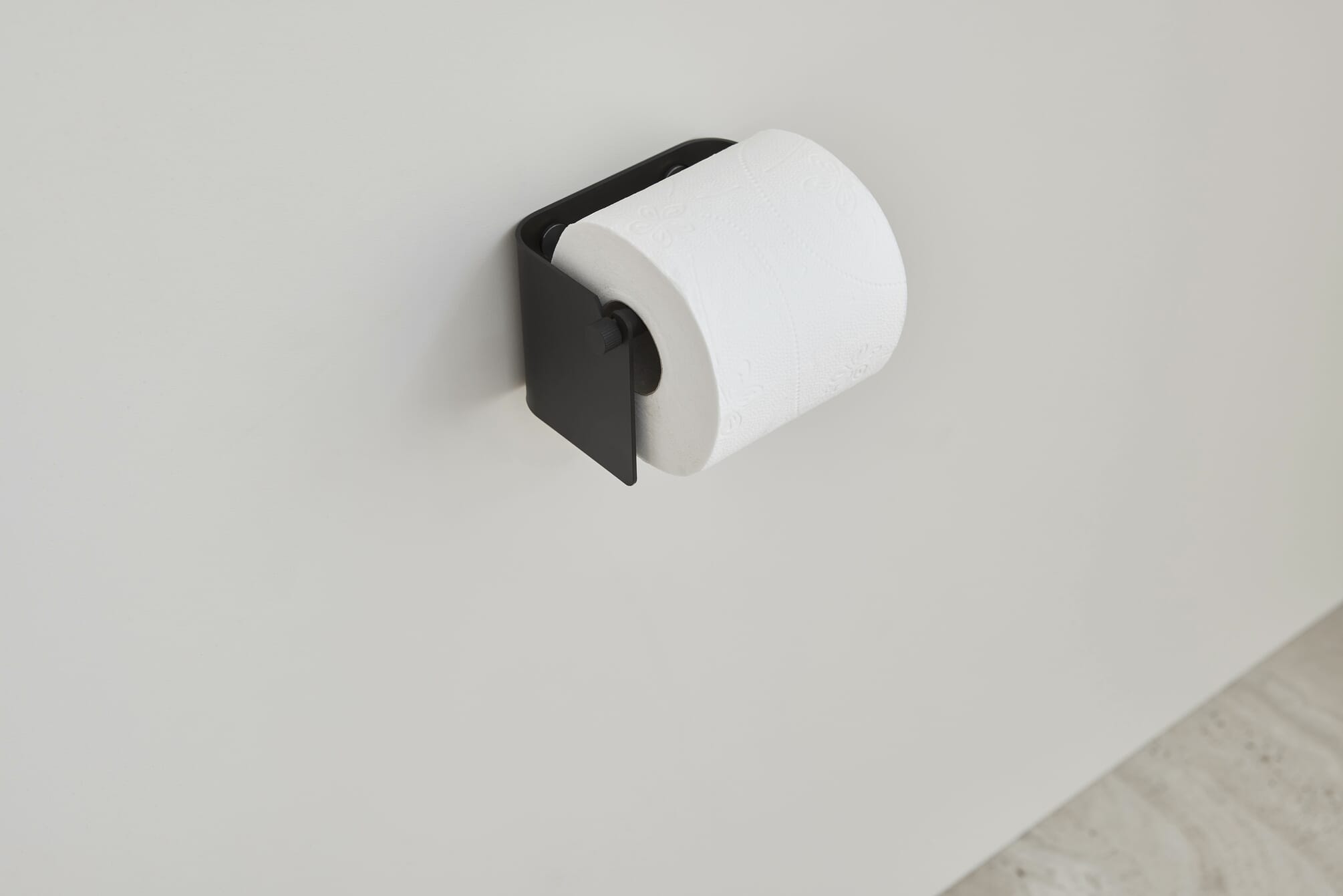 Arc Toalettrullholder Svart - Bilde 2