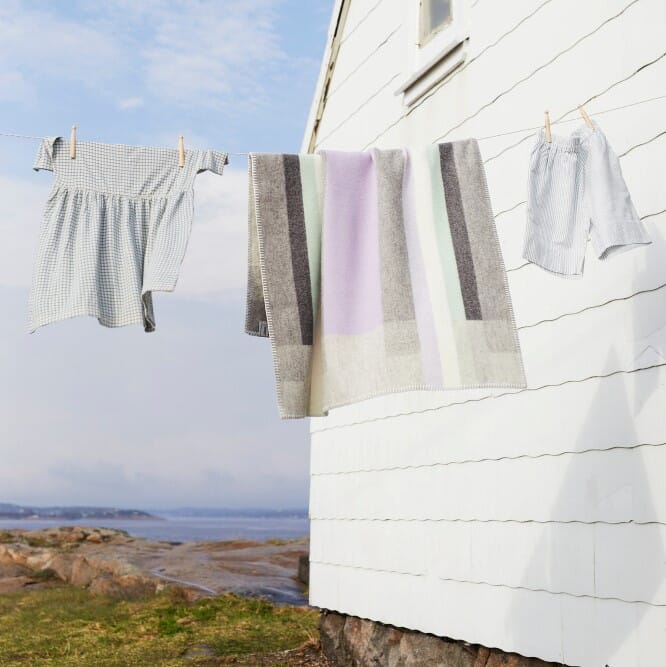 Ullpledd Mikkel Grey - Bilde 4