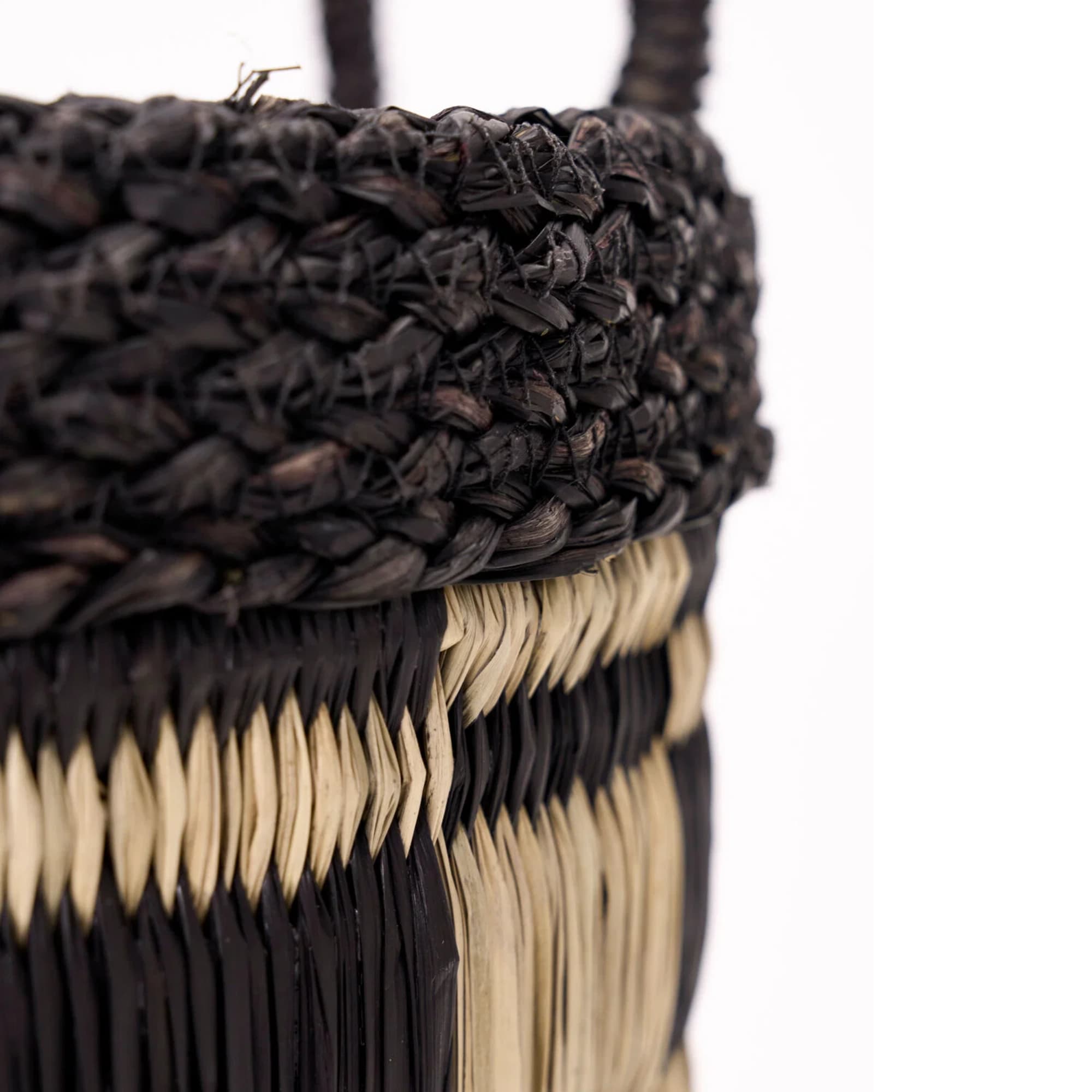 3 stk | Oppbevaringskurver Opti Black/Nature