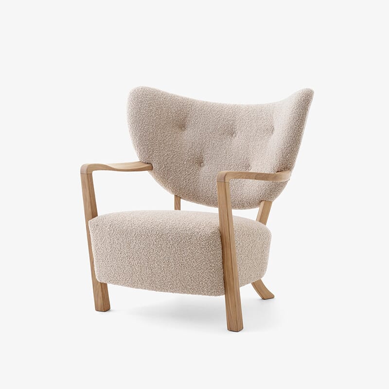 Wulff Stol + Puff Karakorum/Eik - Bilde 6