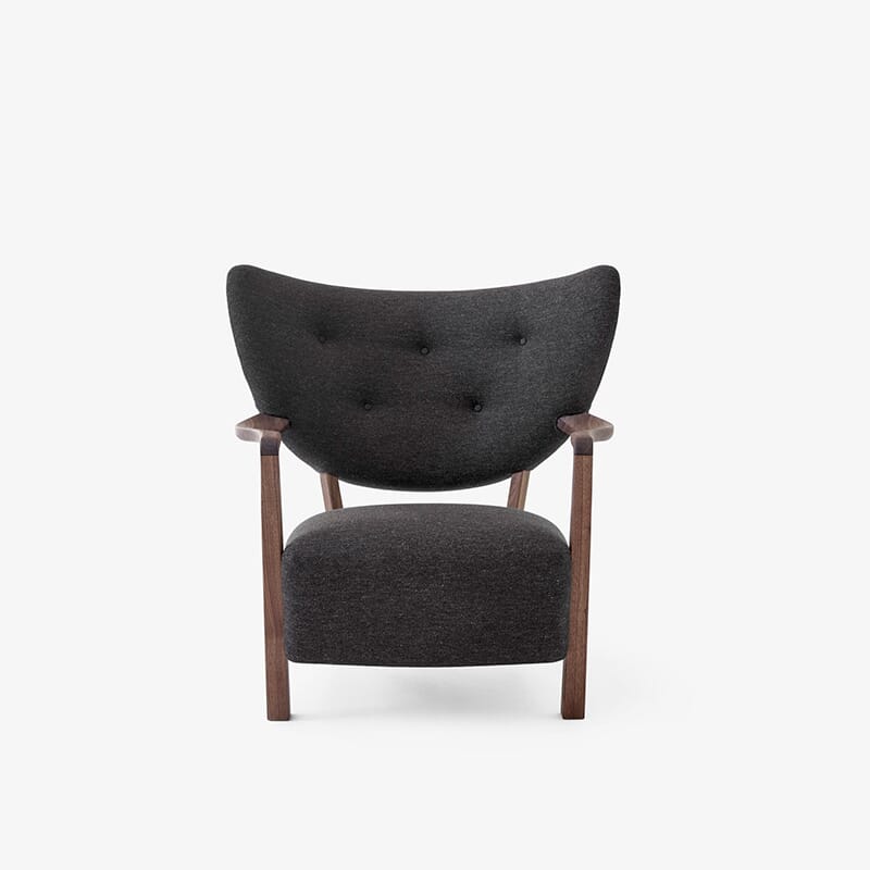 Wulff Stol + Puff Hallingdal/Valnøtt - Bilde 2