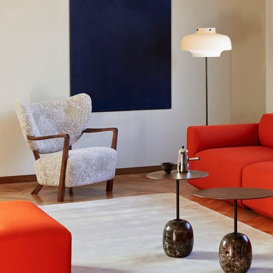 Wulff Stol + Puff Moonlight/Valnøtt - Bilde 4