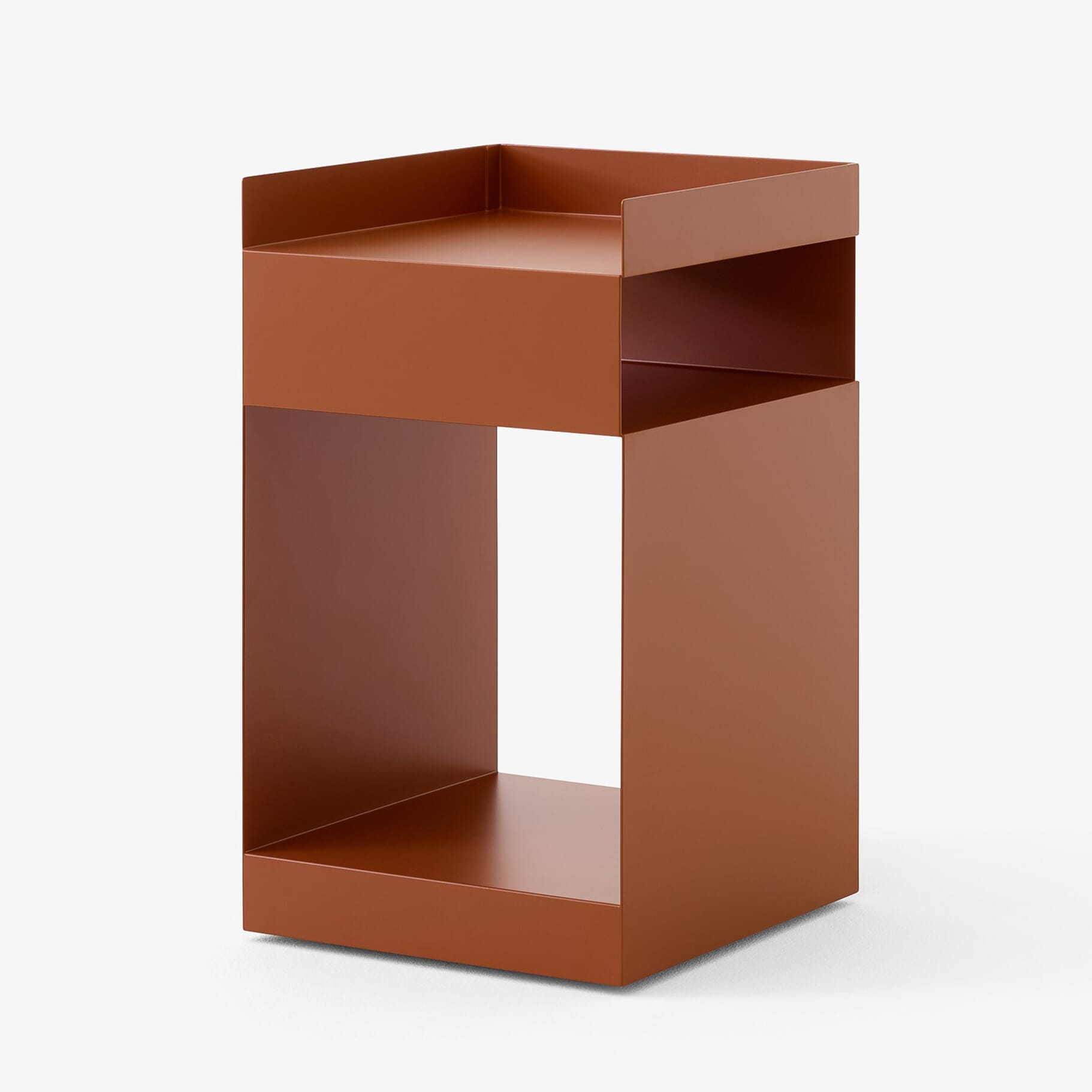 Rotate Sidebord med Oppbevaring SC73 Terracotta - Hovedbilde