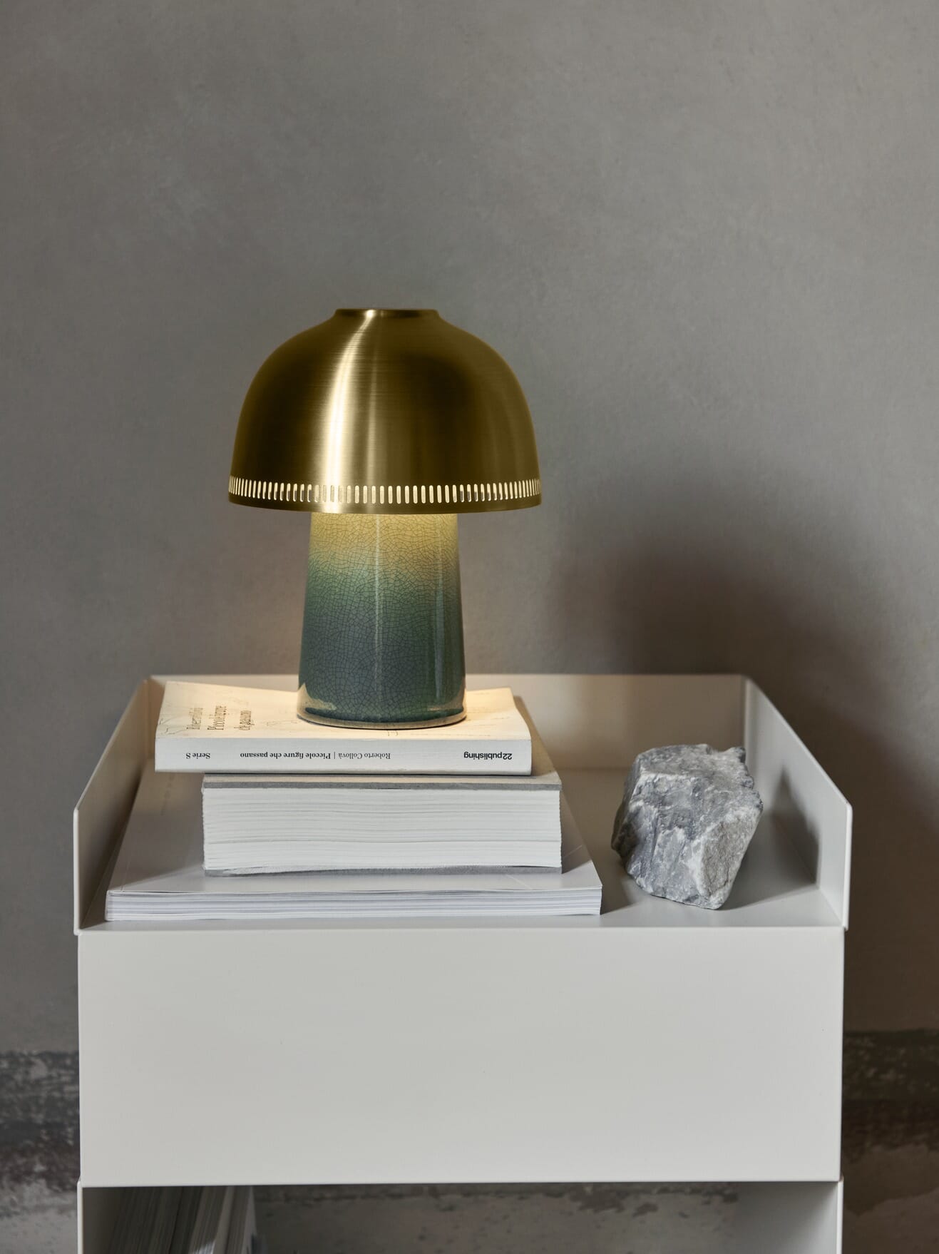 Rotate Sidebord med Oppbevaring SC73 Ivory - Bilde 6