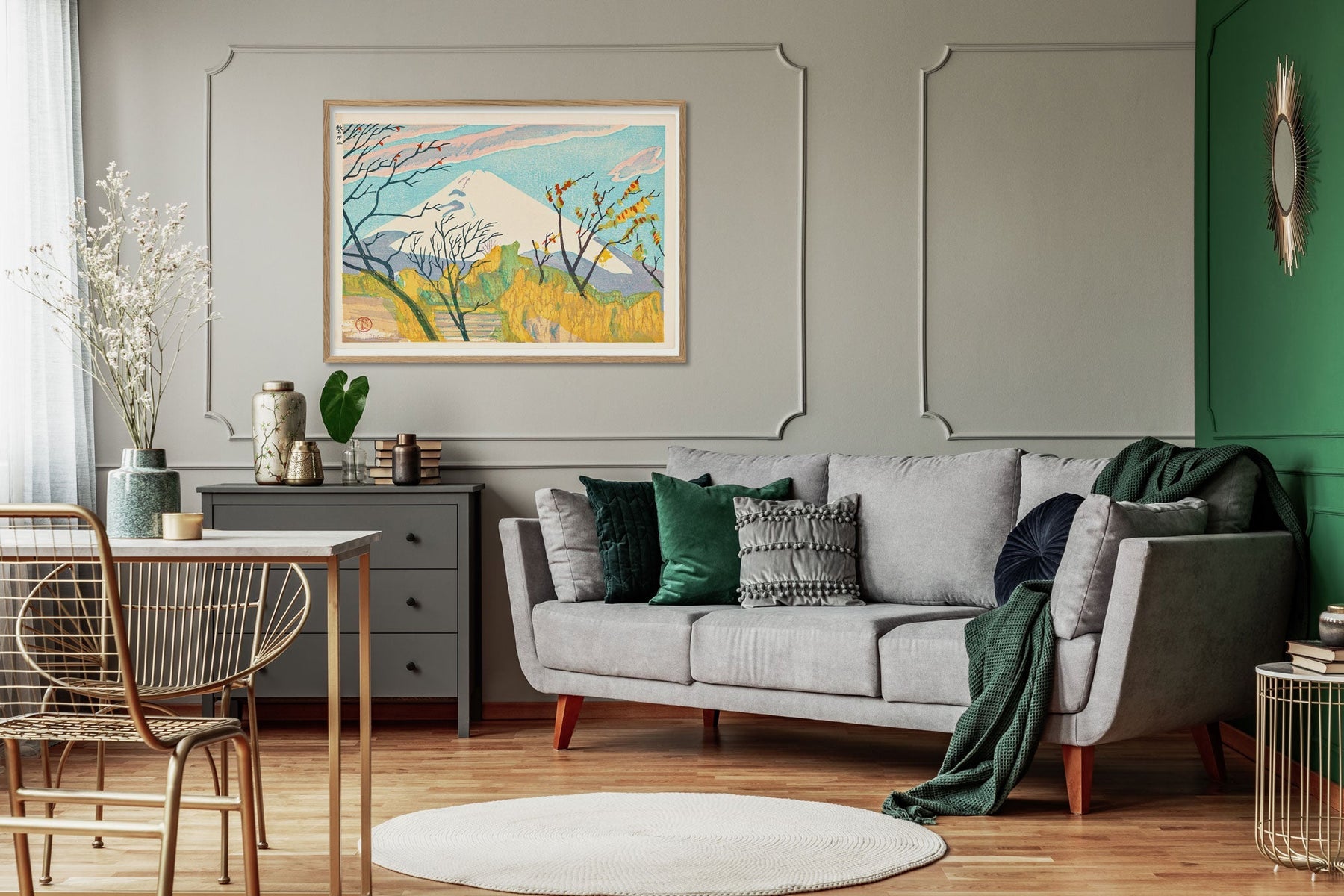 Bilde Fuji in Autumn 70x100