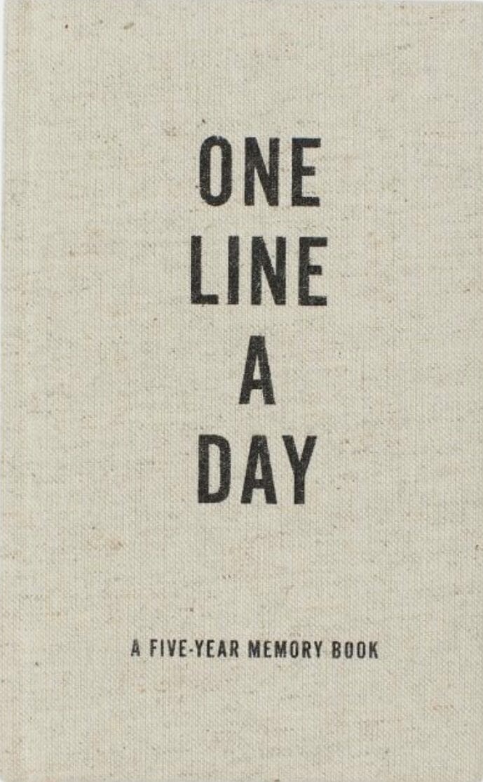Boken Canvas One Line a Day - Hovedbilde