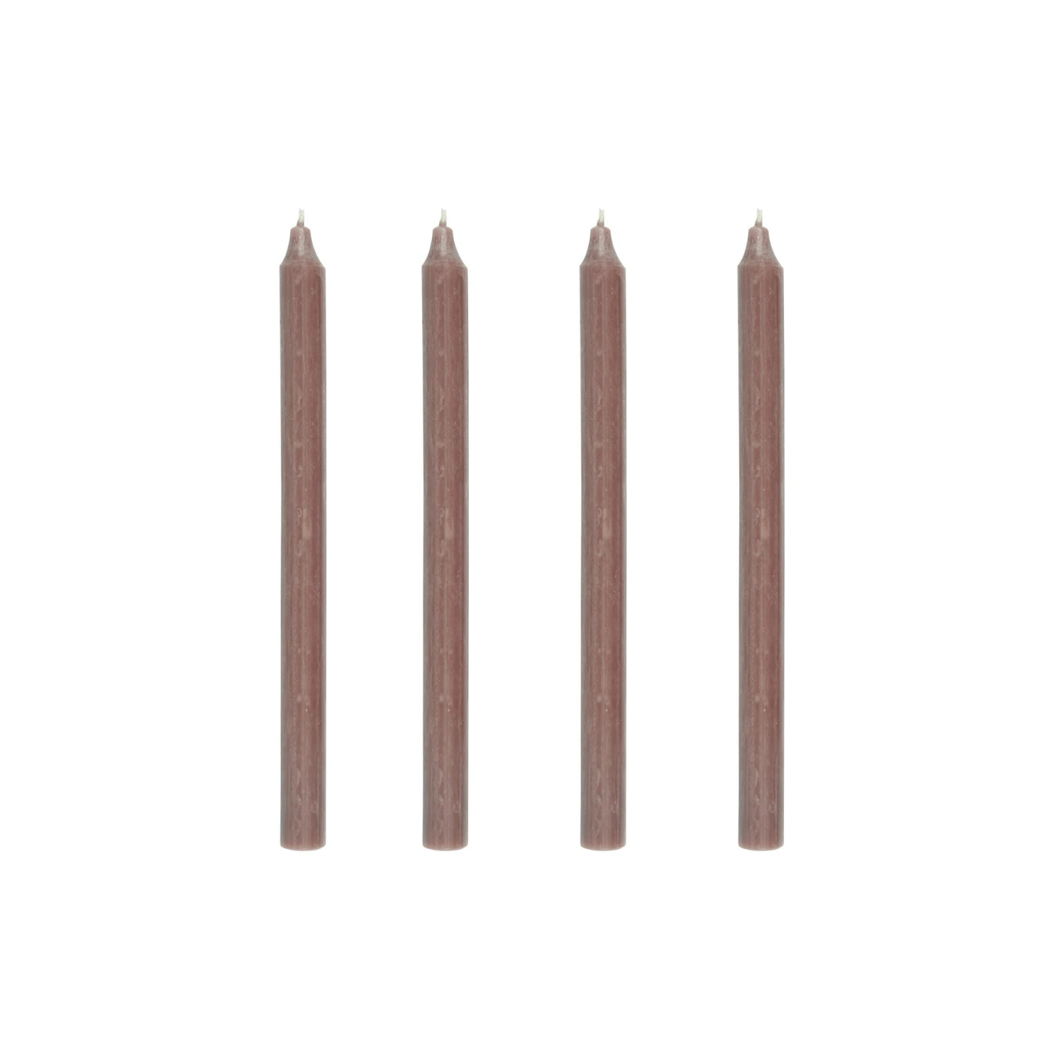 4 stk | Rustikklys Vintage pink -ekstra lange