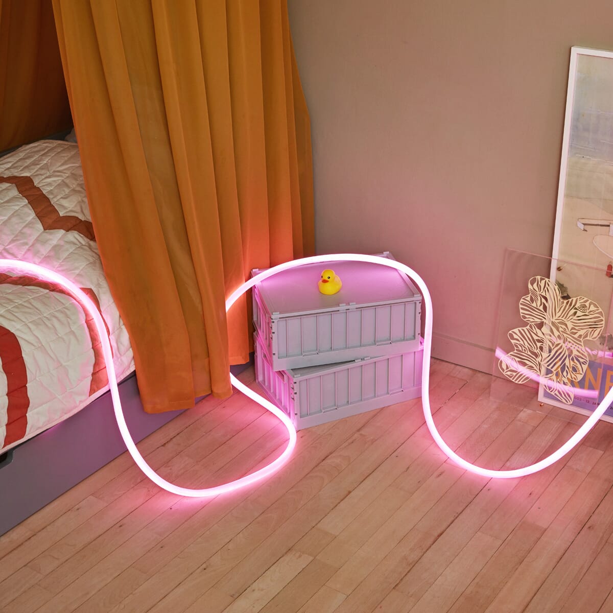 Flex Tube Lampe Rosa 5 meter - Hovedbilde