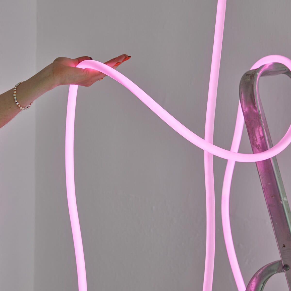 Flex Tube Lampe Rosa 5 meter - Bilde 2