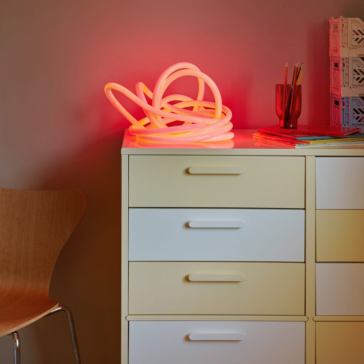 Flex Tube Lampe Rød 5 meter - Hovedbilde