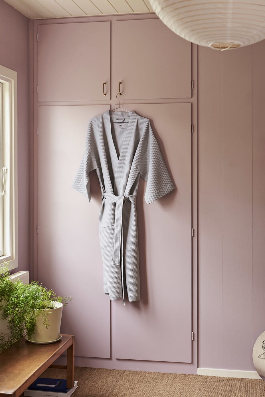 Morgenkåpe Waffle Grey - Bilde 2