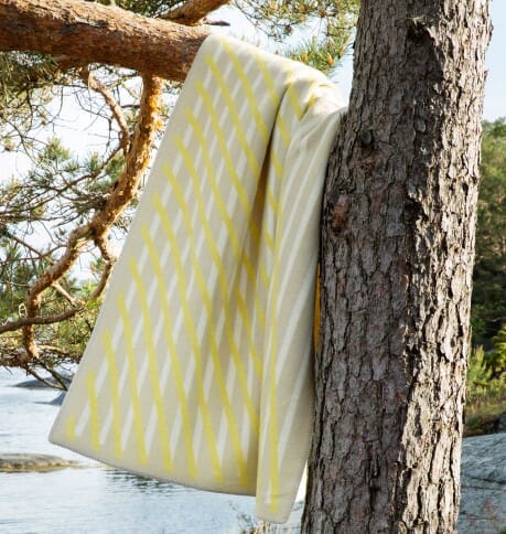 Ullpledd Bislett Lemon - Bilde 5