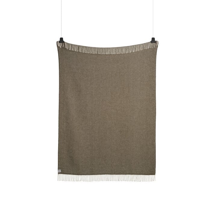 Ullpledd Kattefot Moss Green - Bilde 2