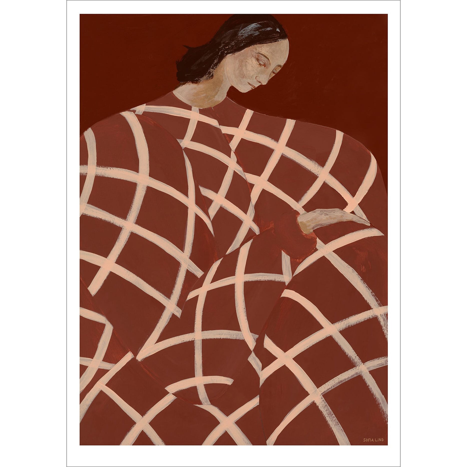 Poster Waiting At Art 70x100