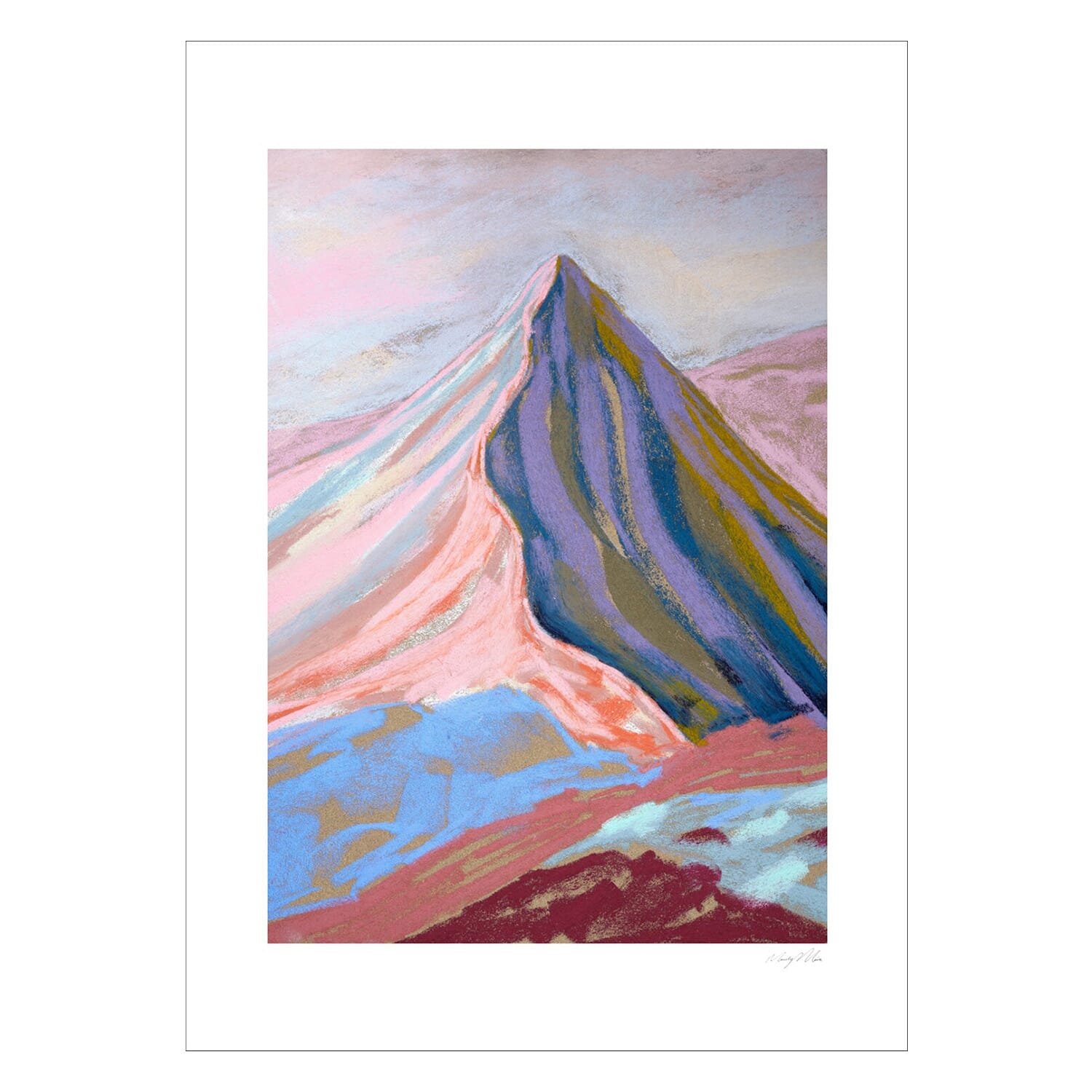 Poster Velvet Peak 1 50x70 - Hovedbilde