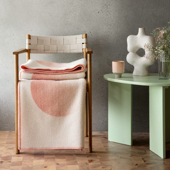 Ullpledd Moon Rosy Sky - Bilde 5