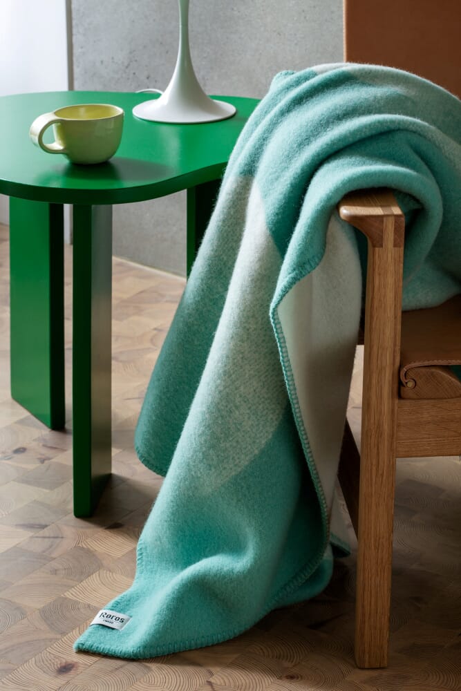 Ullpledd Moon Green - Bilde 4