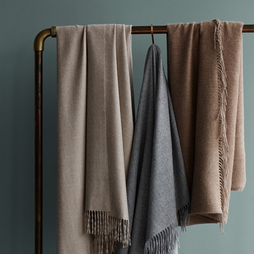 Alpakkapledd  Luxury Camel - Bilde 2