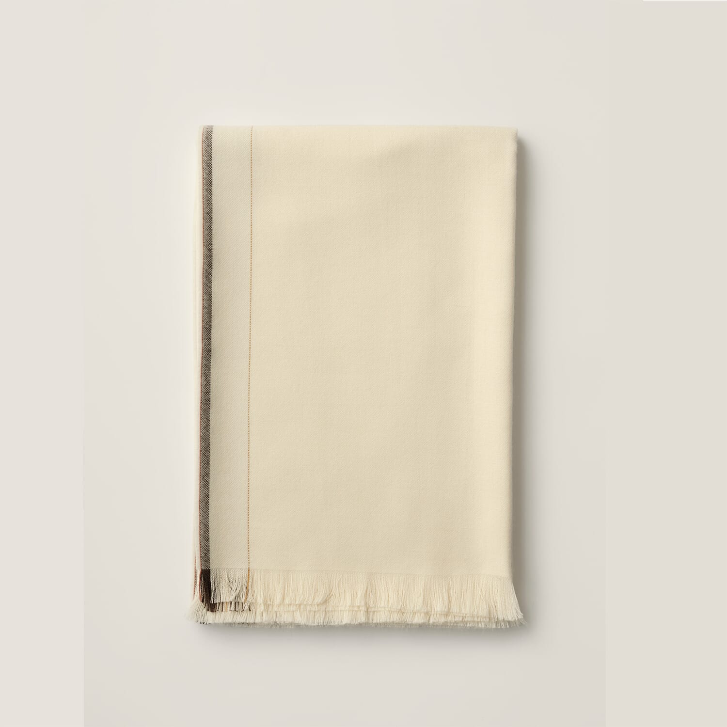Alpakkapledd  Écru White