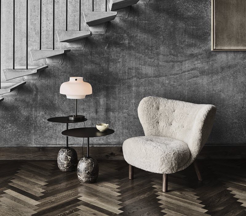 Lille Petra Lenestol VB1 Moonlight/Valnøtt - Bilde 6