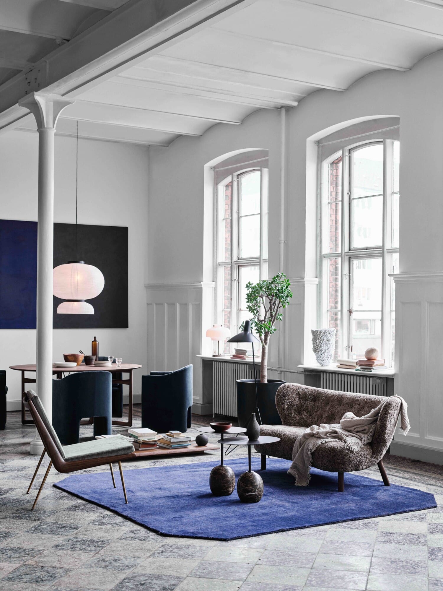 Sofa Lille Petra m/Saueskinn - Bilde 5