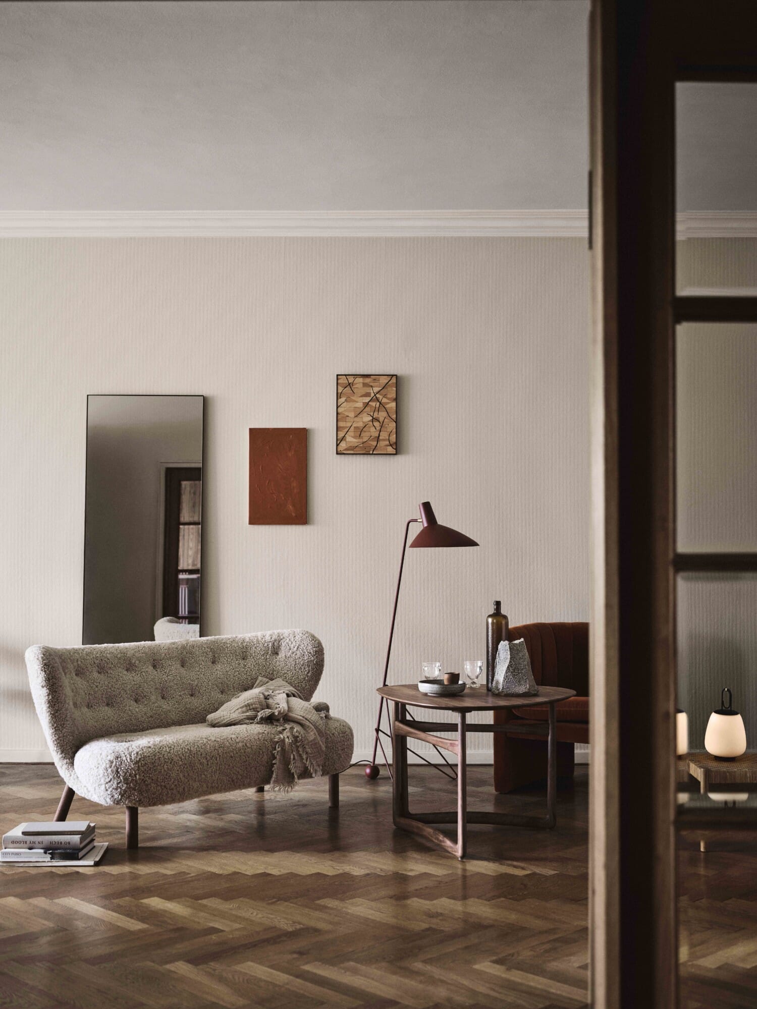 Sofa Lille Petra m/Saueskinn - Bilde 4