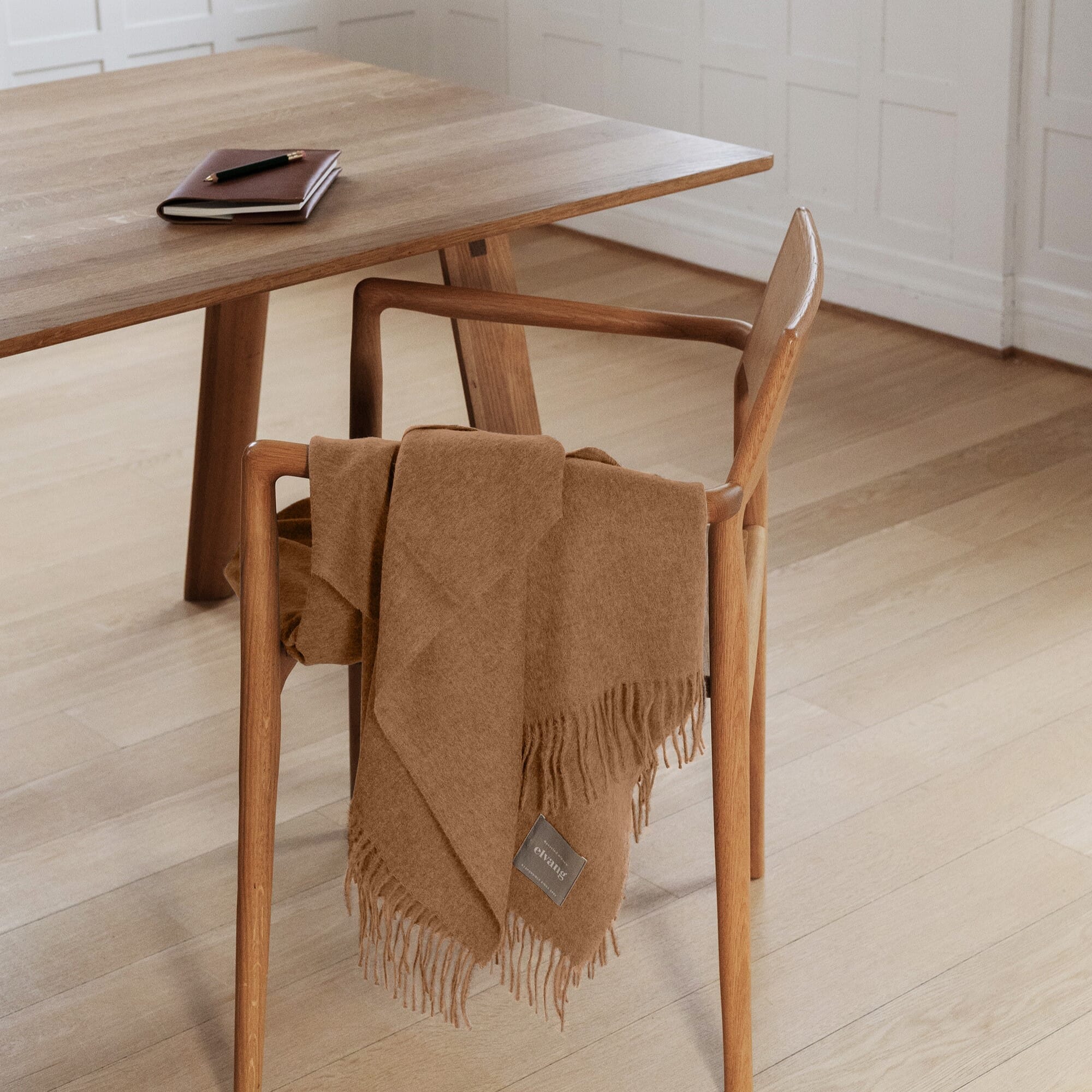 Alpakkapledd  Classic Camel - Bilde 2