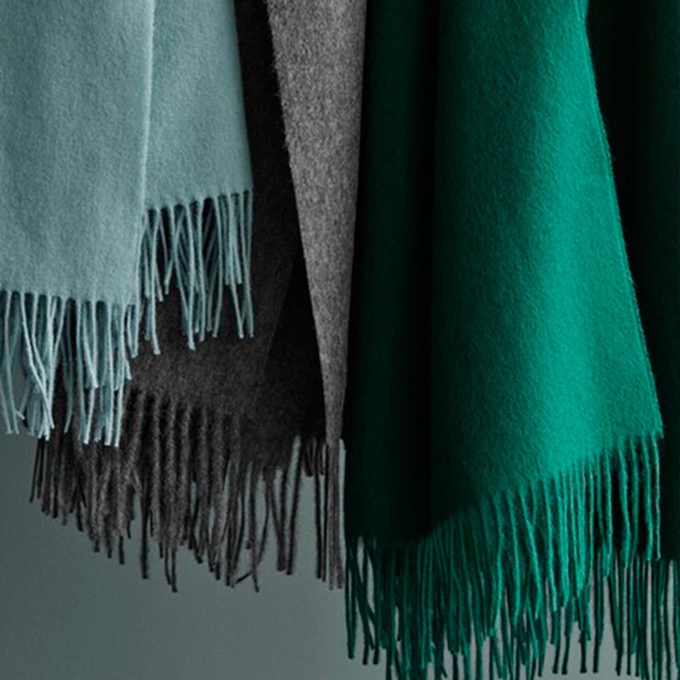 Alpakkapledd  Classic Evergreen - Bilde 2