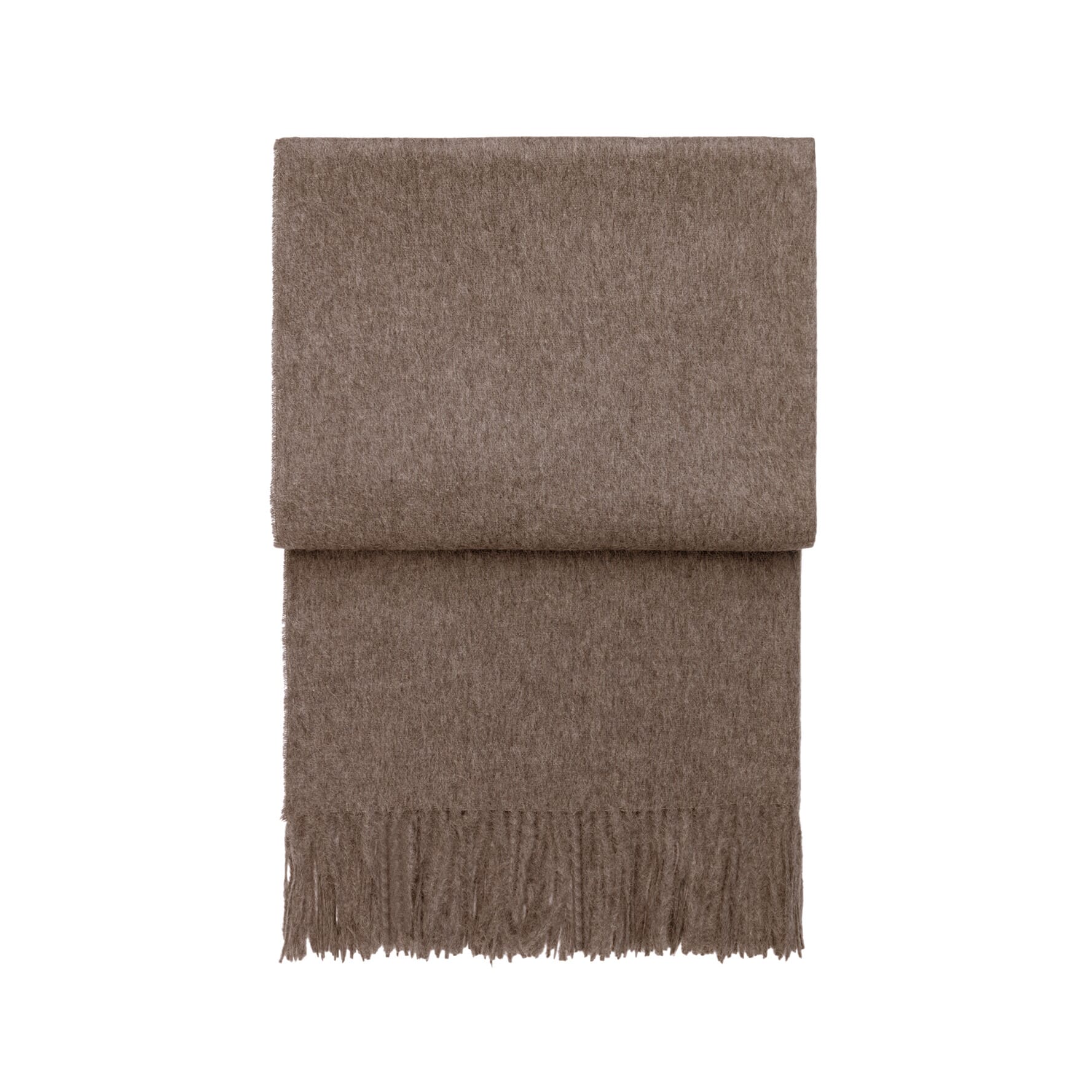 Alpakkapledd  Classic Mocca - Hovedbilde