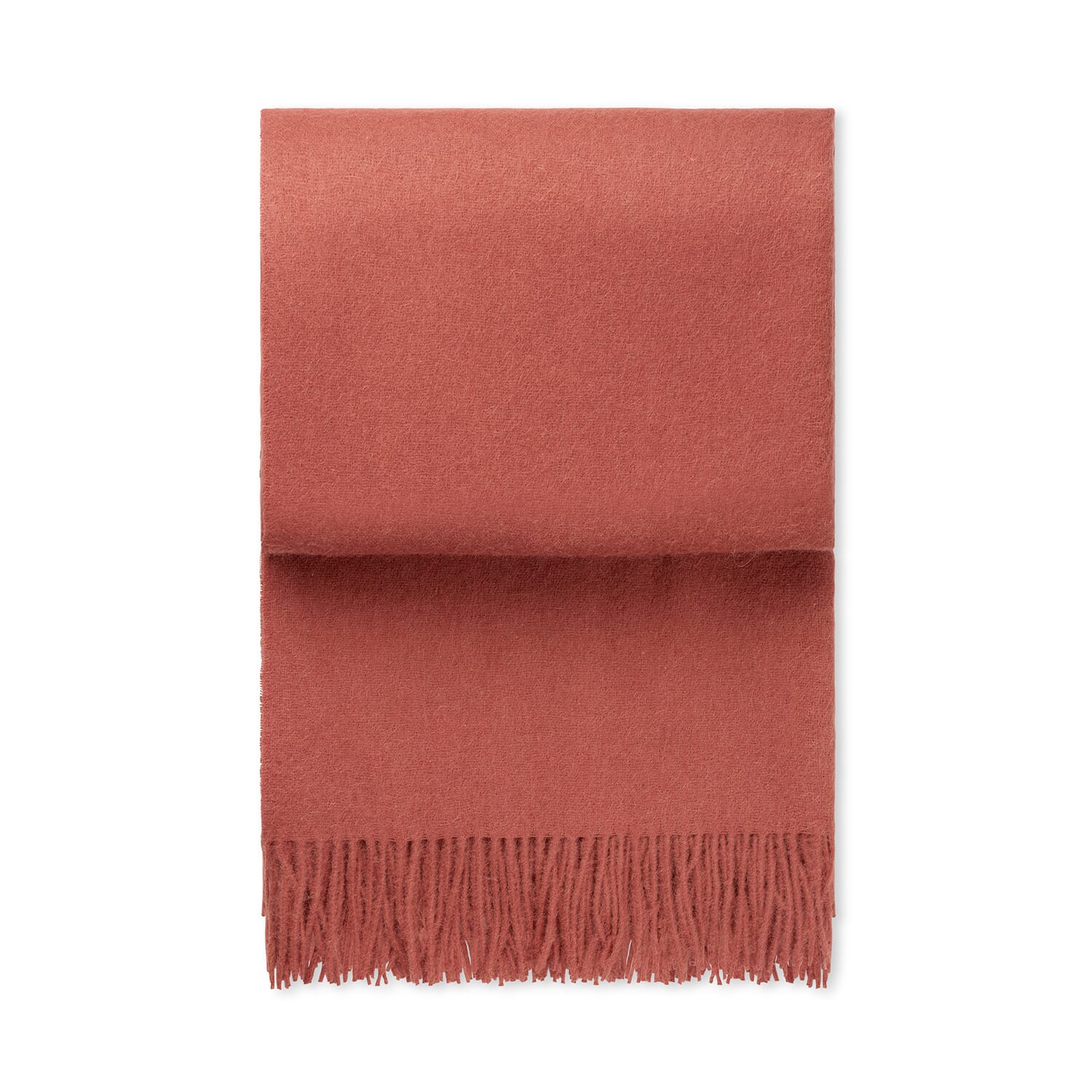 Alpakkapledd  Classic Rusty Red - Hovedbilde