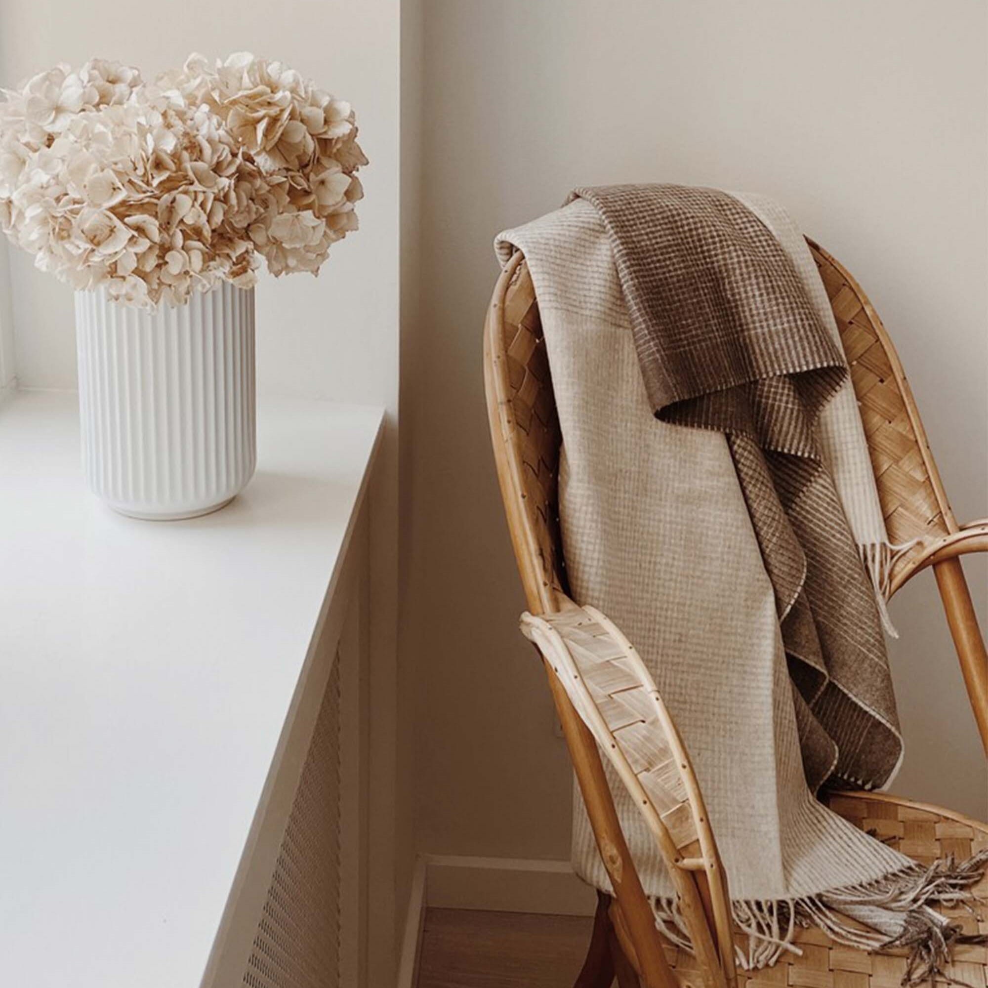 Alpakkapledd  Horizon Brown - Bilde 3
