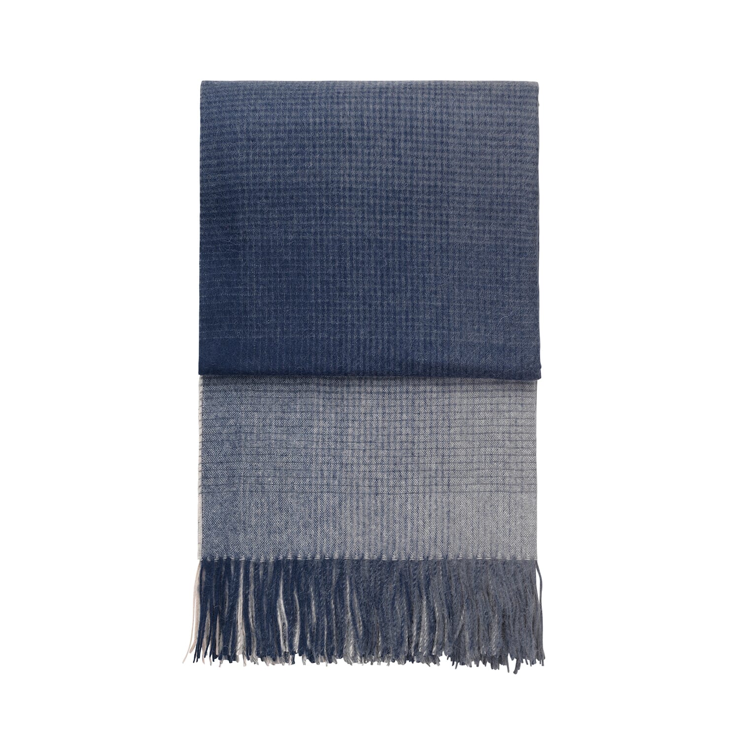 Alpakkapledd  Horizon Dark Blue - Hovedbilde