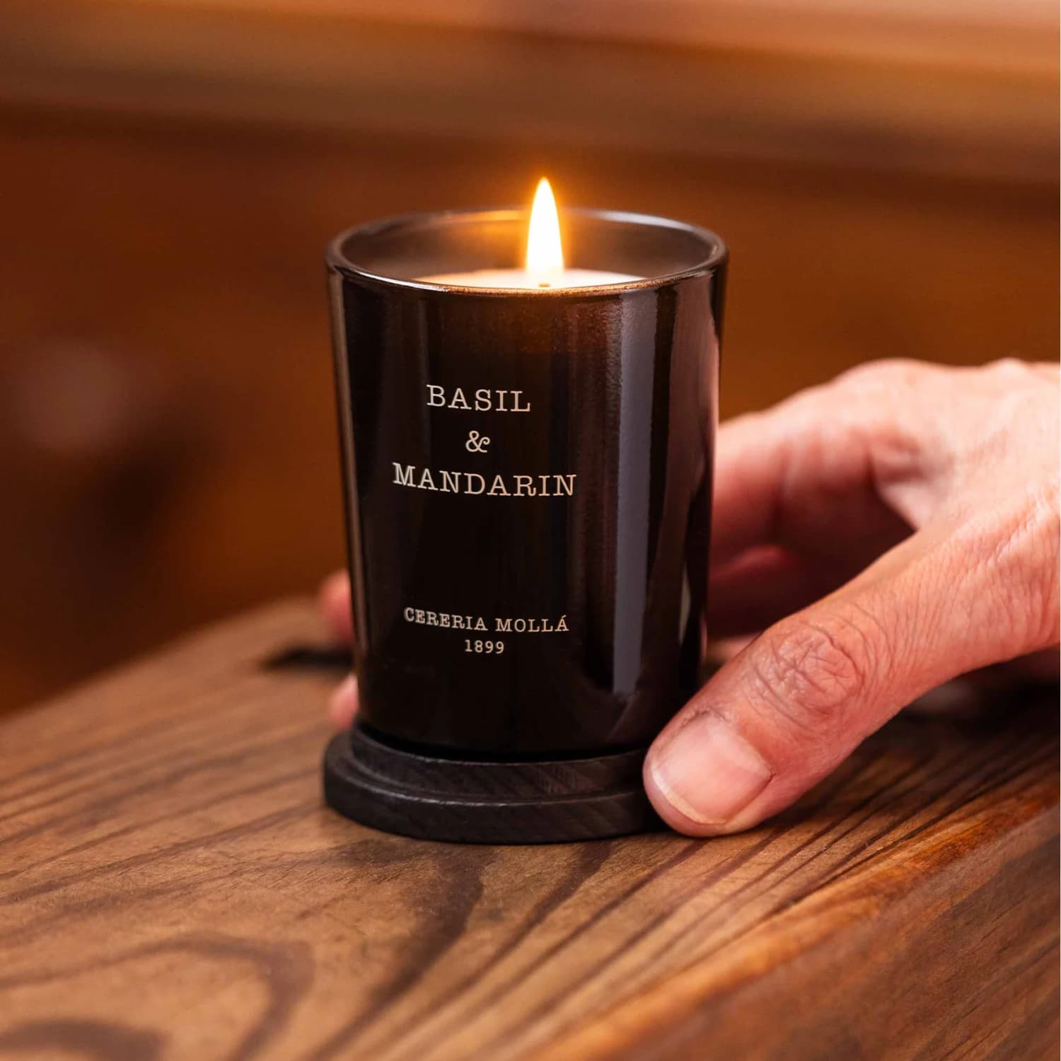 Duftlys Basil & Mandarin 70 gr